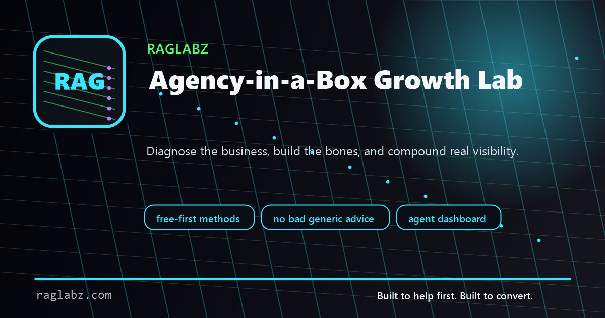 RAGLabz AI growth system preview